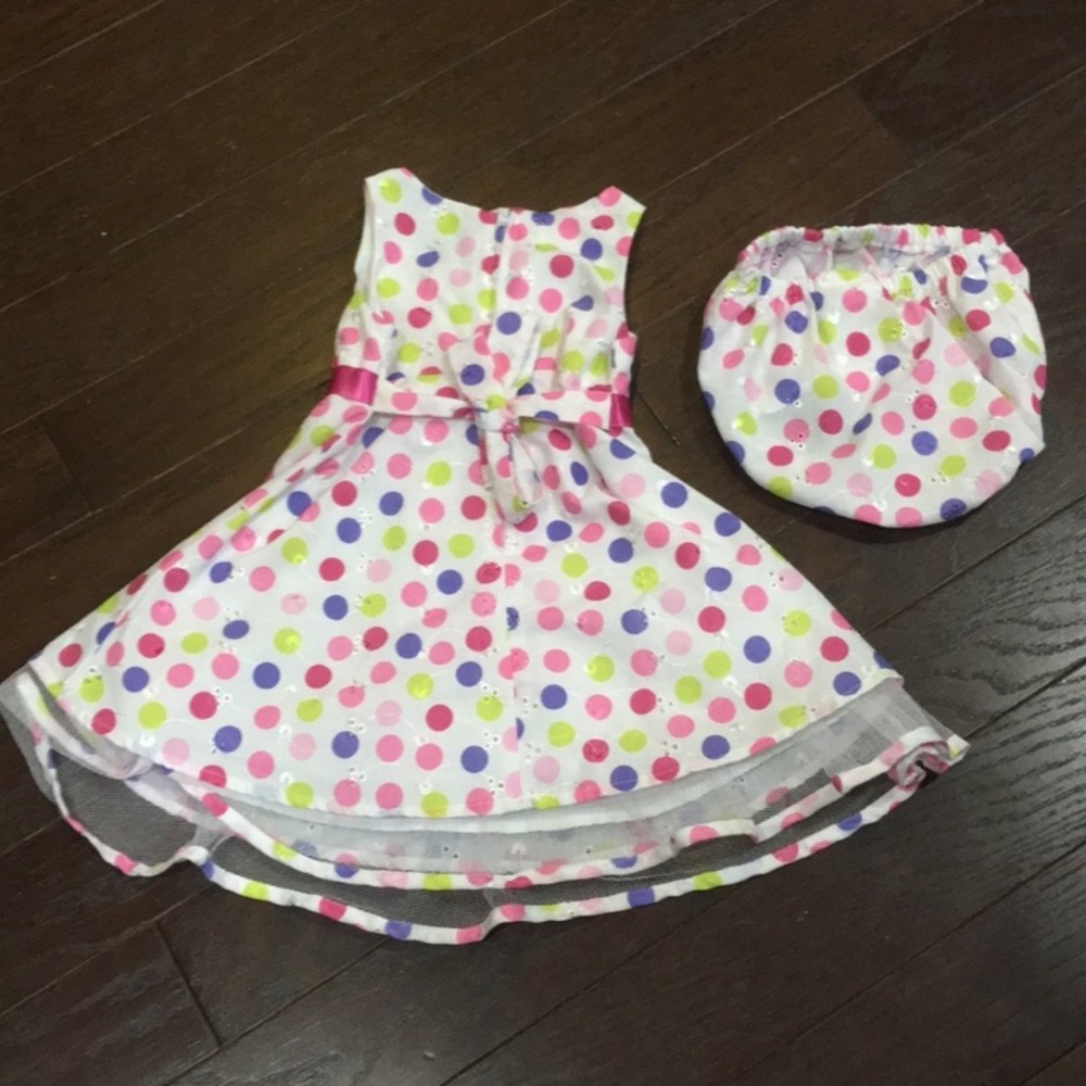 Bonnie Baby Polka Dot dress - Picture 5 of 8